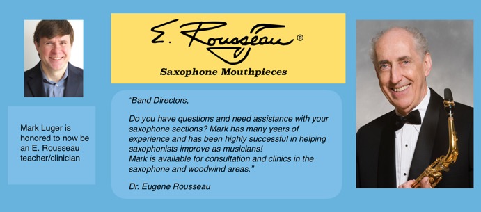 Mark Luger, E. Rousseau teacher/clinician